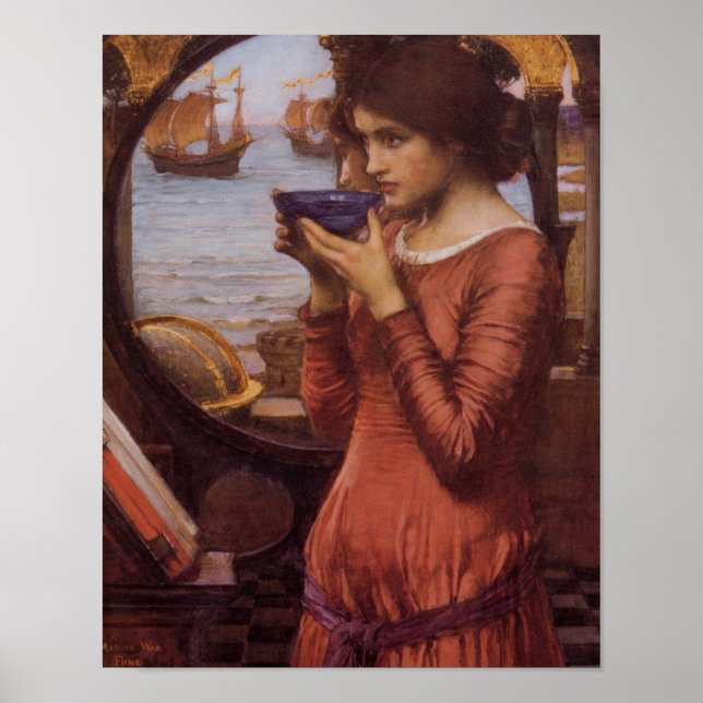 Póster El destino desde una poción mágica (Frente)