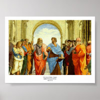 El detalle de Raphael "La escuela de Atenas", alre
