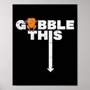 Póster El día de gracias tambalea este gracioso humor de