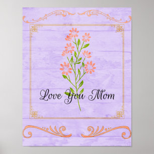 Póster El día de la madre te quiere mamá Poster