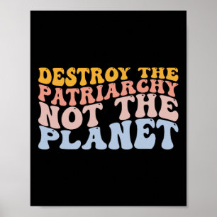 Póster El Día de la Tierra salva el feminismo planetario