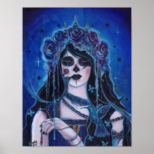 Póster El Día de los Sueños Devastados de los Muertos por