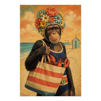 Póster El día de Lulus en la playa