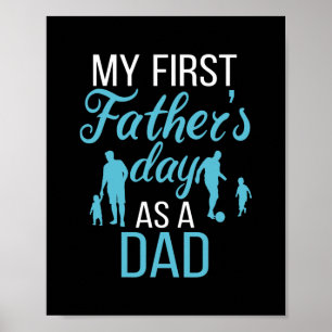Póster El Día De Mi Primer Padre Como Padre E Hijo
