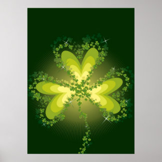 Póster El Día de San Patricio, los rostros afortunados Sh