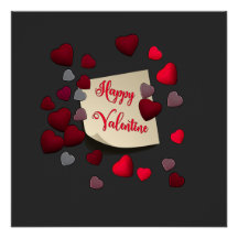Poster el día de San Valentín