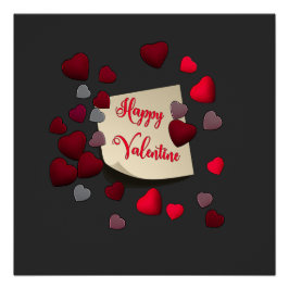 Poster el día de San Valentín