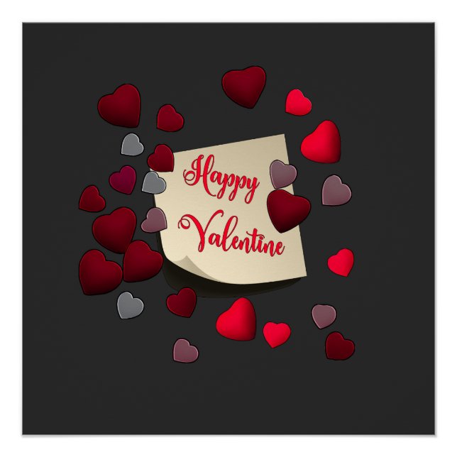 Poster el día de San Valentín (Anverso)