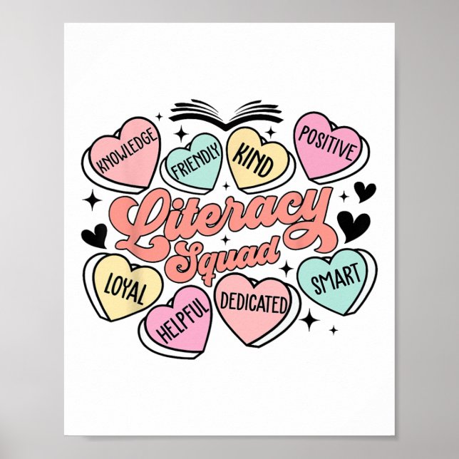 Póster El día de San Valentín de profesores de la Escuela (Frente)
