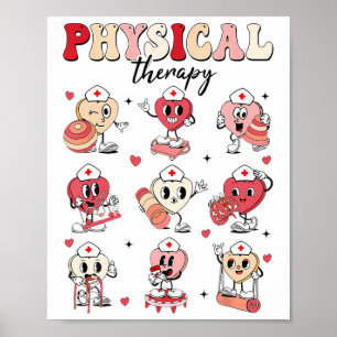 Póster El día de San Valentín De Terapia Física Cuta Pta