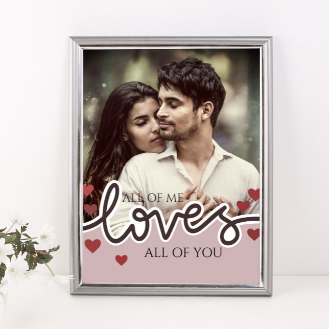 Póster El día de San Valentín fotográfico personalizado P (Subido por el creador)
