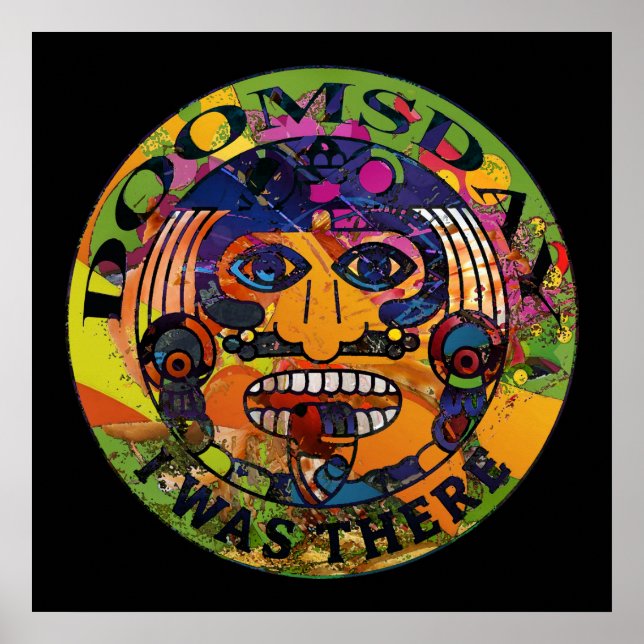 Póster El día del juicio - Yo estaba ahí | Profecía maya (Frente)