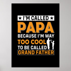 Póster El día del padre al que llamo papá