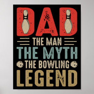 Póster El día del padre de la leyenda del Bowler