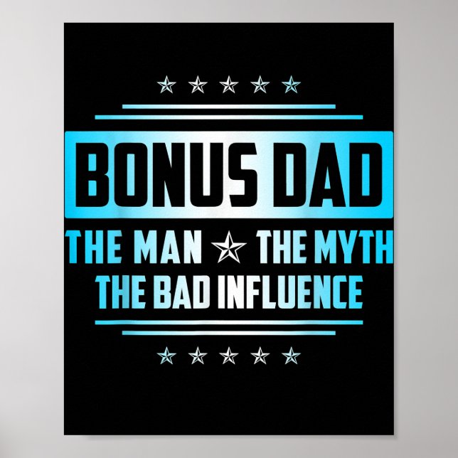 Póster El Día del Padre, el mito del hombre malo (Frente)
