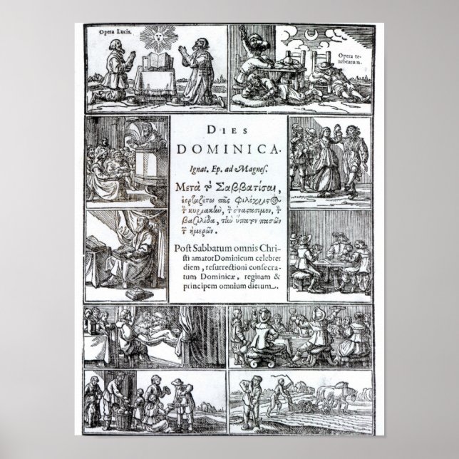 Póster El Día del Señor, 1639 (Frente)