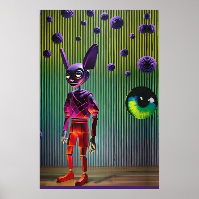 Póster El día en que Austin Phillips quería un indicador  (Frente)