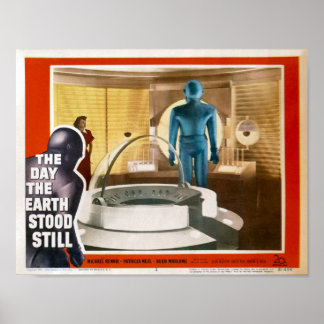 Póster El día en que la Tierra se mantuvo Poster