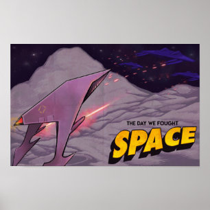 Póster El día en que luchamos contra el espacio - Poster 
