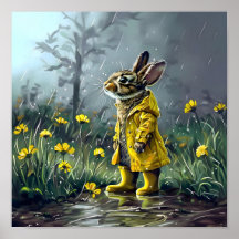 El día lluvioso de un conejo