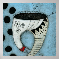 El Diente Tiene Bonitos Pantalones Poster Wall Art
