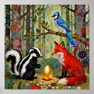 Póster “El dilema dorado”