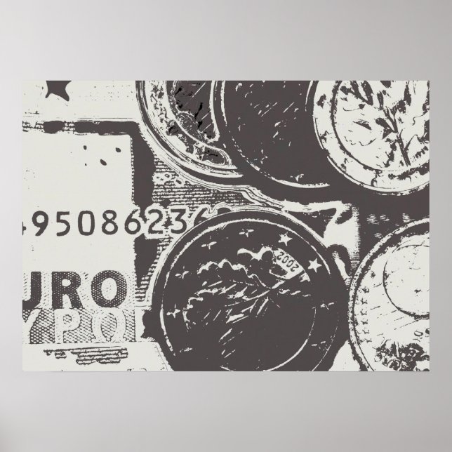 Póster El dinero hace girar el mundo (Frente)