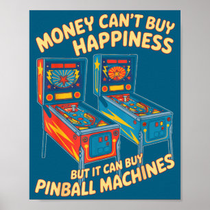 Póster El dinero no puede comprar la felicidad pero puedo