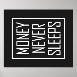 Póster El dinero nunca duerme