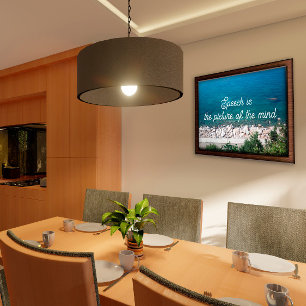 Póster El discurso es la imagen del poster del proverbio 