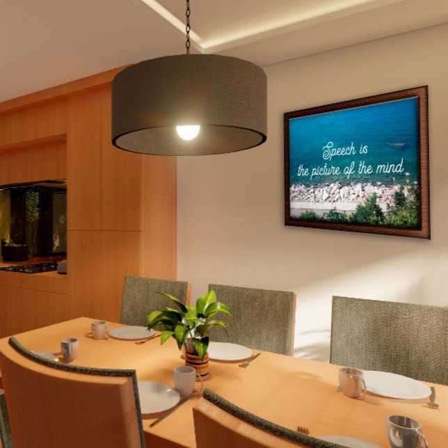 Póster El discurso es la imagen del poster del proverbio  (Subido por el creador)