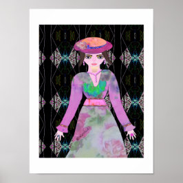 Póster El diseño creativo de LeeMarie durante el té