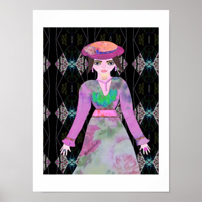 Póster El diseño creativo de LeeMarie durante el té (Frente)