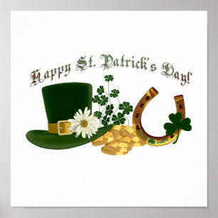 Póster El diseño de St Patrick ADAPTABLE del irlandés