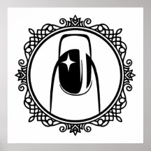 El diseño manicurista es bello