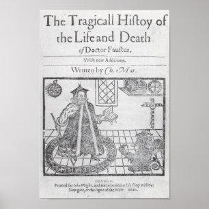 Póster El doctor Faustus