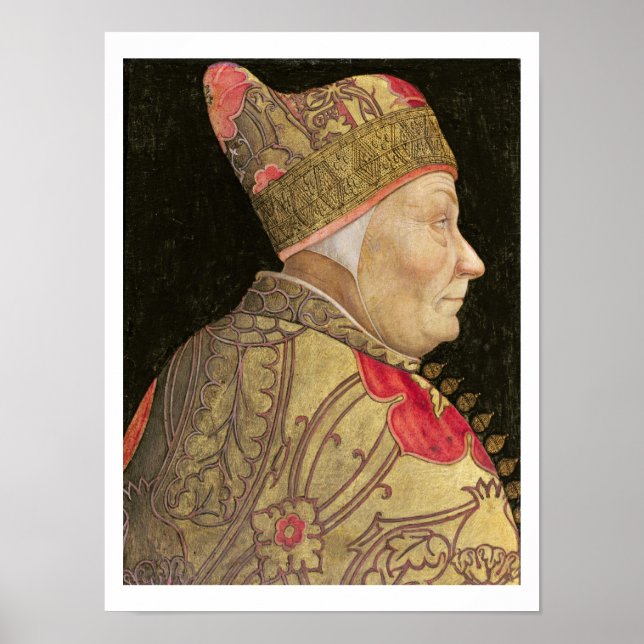 Póster El Doge Francesco Foscari, 1460 (Frente)