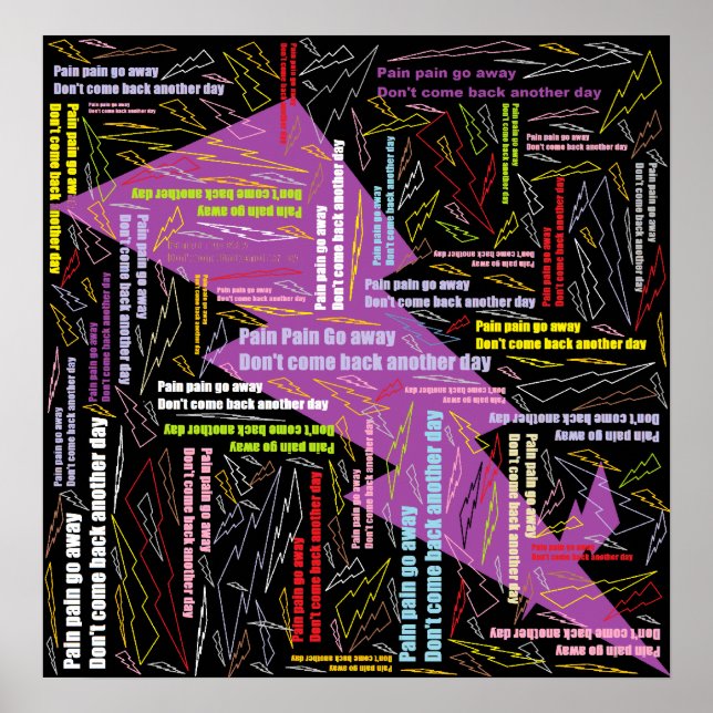 Póster El dolor se va (Frente)