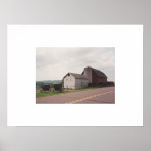 Póster El domingo por la mañana reunión de Amish