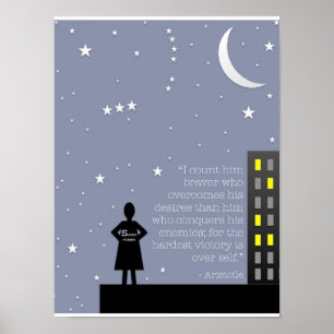 Póster El dominio del ser propio de Aristóteles