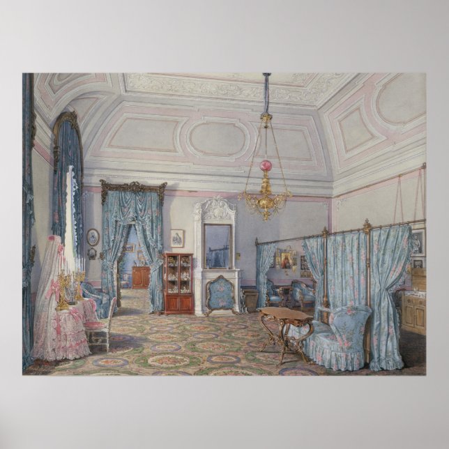 Póster El dormitorio de la Gran Princesa Maria Alexandrov (Frente)