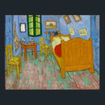 Póster El dormitorio de Van Gogh<br><div class="desc">El dormitorio de Vincent van Gogh (1889).</div>