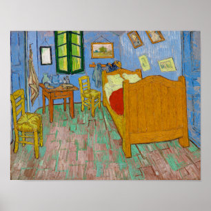 Póster El dormitorio de Van Gogh