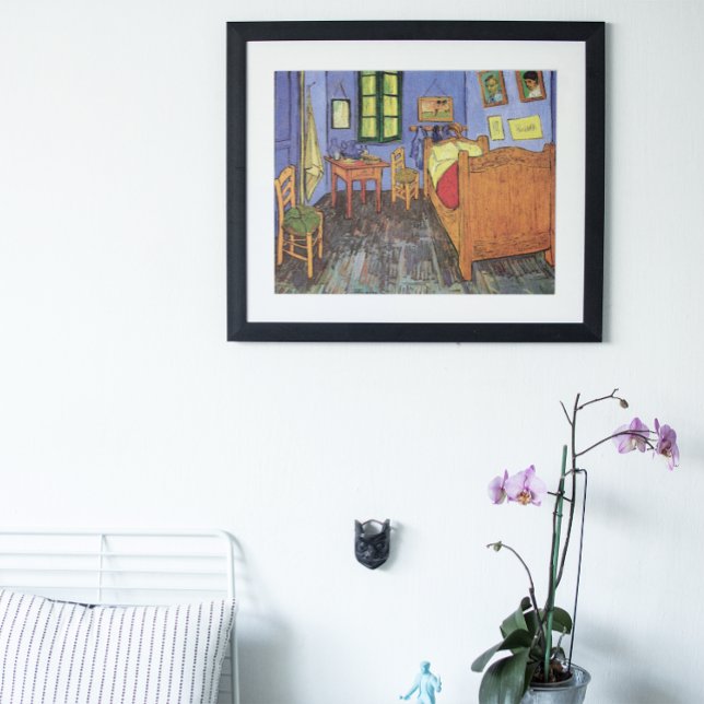 Póster El dormitorio de Vincent en Arlés (Subido por el creador)