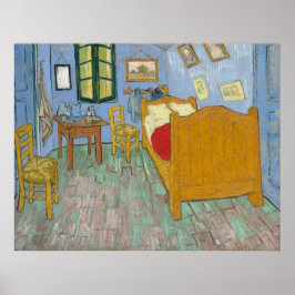 Póster El dormitorio de Vincent Van Gogh