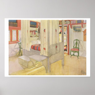 Póster El dormitorio, publicado en "Lasst Licht Hinin",