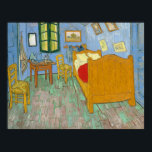 Póster El dormitorio - Vincent van Gogh (1889)<br><div class="desc">El dormitorio - Vincent van Gogh (1889)</div>