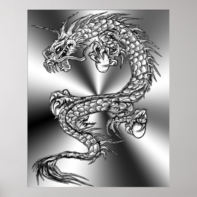 Póster El dragón (Frente)