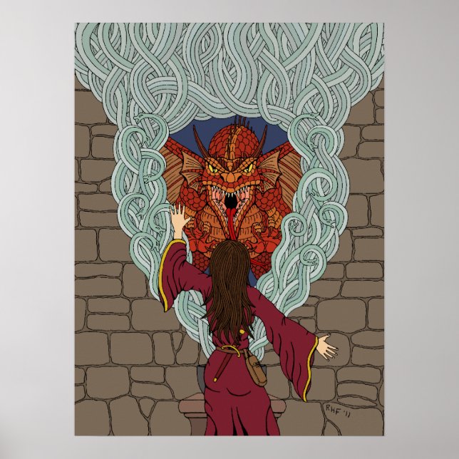 Póster El dragón (Frente)