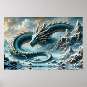 Póster El dragón despierta en un mundo helado